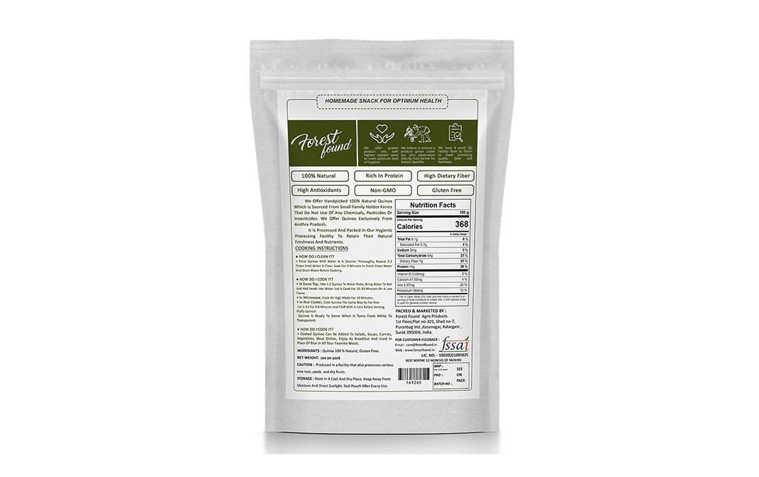 Forest Found Gluten Free Quinoa    Pack  400 grams